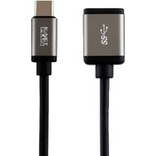 تصویر مبدل OTG USB-C کی نت پلاس مدلKP-C2003 طول 0.2 