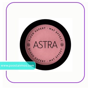 تصویر رژگونه مات حرفه ای آسترا مدل Blush Expert ASTRA Blush Expert Matt Effect