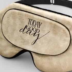 تصویر طرح امروز روز خوبیه Coral145 برای چشم بند کورال Today is a Good Day Design for Coral Sleep Mask