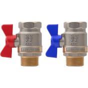 تصویر شیر پکیج پروانه ای ریابی مدل 1/2 شیر پکیج پروانه ای ریابی مدل 1/2