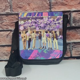 تصویر کیف دوشی با عکس یا طرح دلخواه شما کیف دوشی