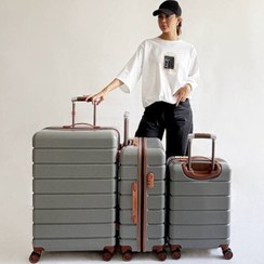 تصویر چمدان نشکن سه تیکه کد 1615 