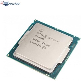 تصویر پردازنده اینتل مدل Intel Core i7-6700 Skylake Intel Core-i7 6700 3.4GHz LGA 1151 Skylake TRAY