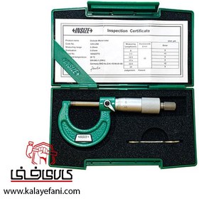 تصویر میکرومتر خارج سنج 25-0 میلی متر اینسایز 25A-3203 (اصل) Insize Outside Micrometer 3203-25A