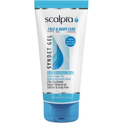تصویر ژل شوینده صورت و بدن اسکالپیا مناسب پوست خشک حجم ۲۰۰ میلی لیتر 