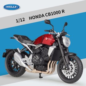 تصویر ماکت موتور Honda CB1000 R مشکی و قرمز ماکت موتور مدل ویلی ماکت موتور Honda CB1000 R