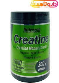 تصویر پودر کراتین مدل Monohydrate وزن 300 گرم نوتراسن فارما Nutrasen Creatine Monohydrate Powder 300gr