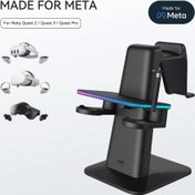 تصویر KIWI design Charging Dock استند داک شارژ مخصوص عینک های meta برند kiwi 