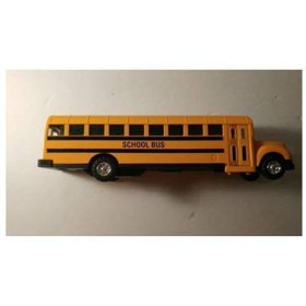 تصویر اسباب بازی اتوبوس مدرسه از جنس دایکاست برند schylling School Bus Die Cast Toy