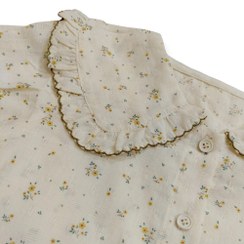 تصویر ست شومیز و شورتک دخترانه مدل تابستانه 2025 