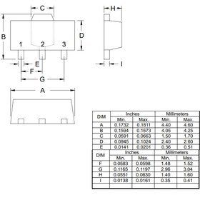 تصویر رگولاتور مثبت 7805 - SOT-89 REGULATOR POSITIVE L7805