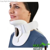 تصویر گردن بند طبی طب و صنعت مدل 50500 با قابلیت M.R.I سایز S 