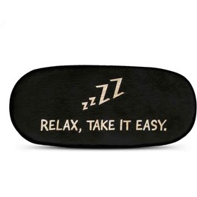 تصویر طرح آروم باش، راحت بگیر برای چشم بند خواب کورال Relax, Take it Easy Design for Coral580 Sleep Mask