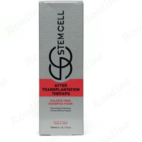 تصویر فوم شست و شوی بعد از کاشت مو استم سل 