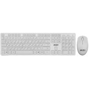 تصویر کیبورد و موس بی سیم ام اس آی مدل RF1430 MSI RF1430 Wireless Black Keyboard and Mouse