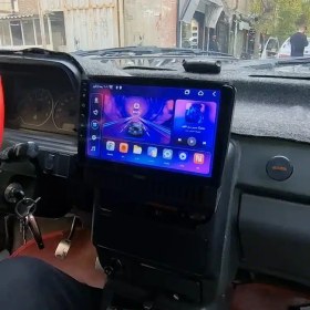 تصویر قاب مانیتور خودرو پراید صبا سایز ۹ اینچ 