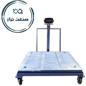 تصویر باسکول 2 تن چرخدار 