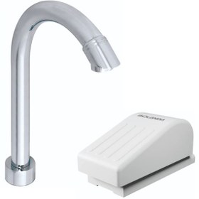 تصویر روشویی پدال زمینی بلندا مدل HDP 