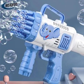 تصویر حباب ساز تفنگی باطری خور بازوکا BAZOOKA BUBBLES GUN TOY ITEM NO _ 3002