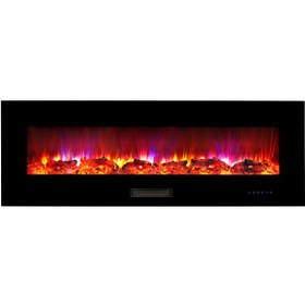 تصویر شومینه برقی LCD طول 150 سانتی متر 150 cm long LCD electric fireplace