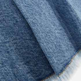 تصویر دامن جين پيلي دار primark 