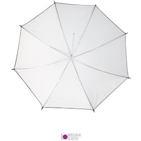 تصویر چتر داخل سفید 80 سانت S&S 