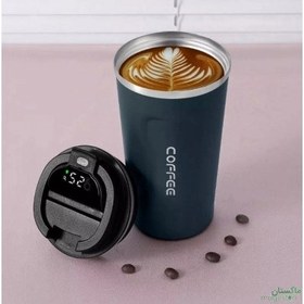 تصویر ماگ سفری مدل هوشمند Coffee 1002 گنجایش 0.51 لیتر | متفرقه