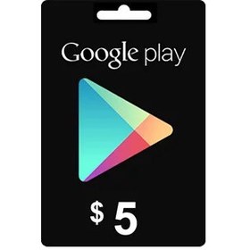 تصویر Google Play $5 Gift Card 