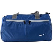 تصویر ساک ورزشی آبی مدل نایکی Blue Nike sports bag