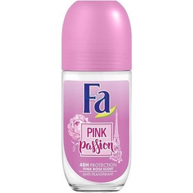 تصویر رول ضد تعریق زنانه مدل Pink Passion حجم 50 میل فا ا Fa Roll On Deodorant Pink Passion For Women 50ml Fa Roll On Deodorant Pink Passion For Women 50ml