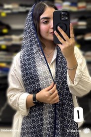 تصویر شال تور لبه دوزی - ۵ Shal toor lbe dozi