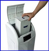 تصویر کاور نایلونی کفش اورجینال ۱۰۰ عددی مخصوص دستگاه کاور کفش اتوماتیک EXCELL و GREEN