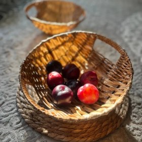 تصویر سبد حصیری 