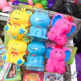 تصویر پوپت حمام حیوانات 3 عددی 