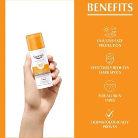 تصویر فلوئید ضد آفتاب پیگمنت کنترل اوسرین SPF 50+ 