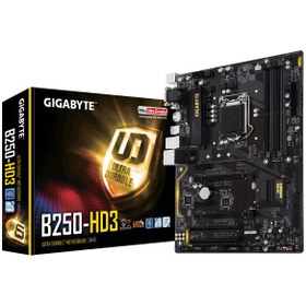 تصویر مادر برد گیگابایت Gigabyte B250-HD3 Gigabyte B250-HD3 LGA 1151 Motherboard