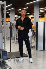 تصویر ست سوییشرت و اسلش گلگسی نایک 