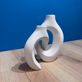 تصویر قالب گلدان دوقلو 