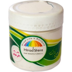 تصویر رنگ اکریلیک سفید هیراد شیمی ربع کیلویی 