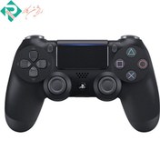 تصویر دسته بازی سونی مشکی (استوک) PS4 Dualshock 4 Gamepad Sony PS4 Dualshock 4 Black (Stock)