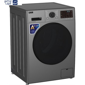 تصویر ماشین لباسشویی سام الکترونیک مدل BL-Q1465-I ظرفیت 8 کیلوگرم Sam Electronic GWM-K8220T Washing Machine 8 Kg