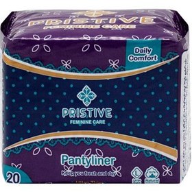 تصویر پد بهداشتی روزانه سایز بزرگ پریستیو 20 عددی ا PRISTIVE SANITARY PADS, LARGE, 20 pcs PRISTIVE SANITARY PADS, LARGE, 20 pcs