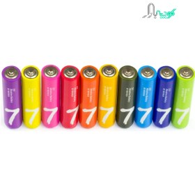 تصویر باتری قلم و نیم‌قلم آلکالاین رنگین کمانی شیائومی ا Mi Alkaline Battery Z15- Z17 Mi Alkaline Battery Z15- Z17