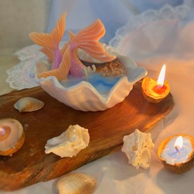 تصویر صدف و پری دریایی 