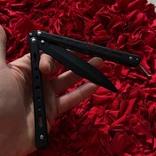 تصویر چاقوی سفری باترفلای نایف شونه ای 