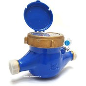 تصویر کنتور آب مولتی جت ۱/۲ اینچ کاملاً خشک DN15 