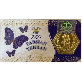 تصویر سکه گرمی طلا 18 عیار پارسیان تهران مدل K412 - 0.05 گرم 