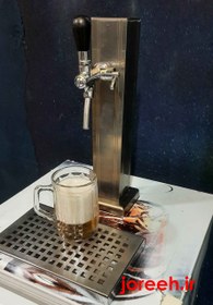 تصویر دستگاه نوشابه ساز تک شیر با مخزن کگ وشیر سرو کلاسیک 