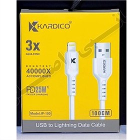 تصویر کابل شارژ و‌ دیتا lightining USB lightning Data cable