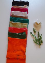 تصویر تیشرت کراپ،آستین دار،جنس نخ پنبه اعلا - سفید 